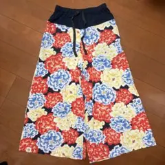 ほにや 高知 KOCHIよさこい パンツ ズボン ボトムス 花柄 カラフル