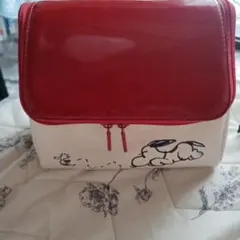 スヌーピー ハウス型 ポーチ バニティ