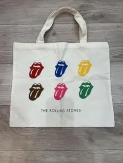 未使用タグ付 ローリングストーンズ キャンバストートバッグ 定価13650円 未使用タグ付 ローリングストーンズ キャンバストートバッグ