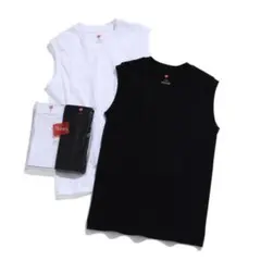 アダムエロペ Hanes for BIOTOP タンクトップ ブラック 1枚