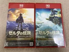 ゼルダの伝説セット　ブレスオブザワイルド　ティアーズオブキングダムswitch2