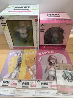 一番くじ 勝利の女神：NIKKE A賞ラストワン賞セット　おまけ付き　ニケ