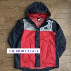ノースフェイス　フード付き　 ナイロンジャケット　キッズ100