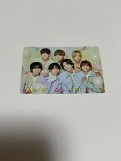 なにわ男子 バースデーカード 2025