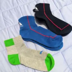 adidas プーマ キッズ靴下 3足セット