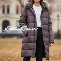 【Eddie Bauer】プレミアムグースダウン　550フィルパワーダウンコート