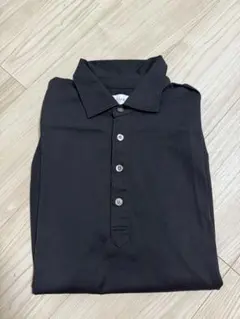AOURE ブラック ポロシャツ M