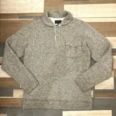 【BEAMS PLUS】ビームスプラス　日本製　グレー セーター