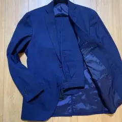 最終価格ディファレンスネイビーシャドーストライプスーツA6相当