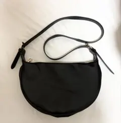 ブラック ショルダーバッグ 合成皮革