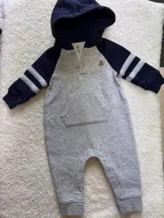 baby GAP パーカー付きカバーオール 3-6ヶ月男の子女の子