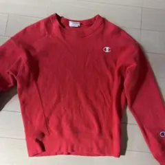 Champion リバースウィーブ スウェット xsレッド