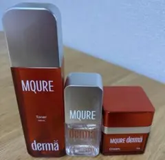 MQURE derma スキンケアセット クレンジング 洗顔 化粧水 美容液