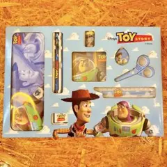 ☆新品☆ トイストーリー　文具　筆箱　セット　レトロ　ビンテージ　ディズニー