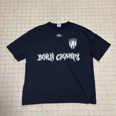 BORN CHAMPS ネイビー Tシャツ Lサイズ