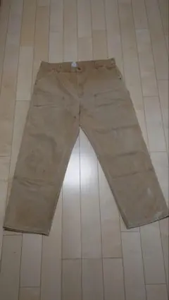 Carhartt カーハート ダブルニー ベージュ W35〜W36 - メルカリ
