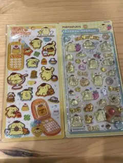 【正規品】第二弾　ポムポムプリン　ボンボンドロップシール