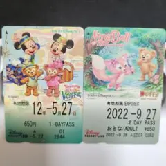 ディズニーリゾートライン　フリーきっぷ　リーナベル　ダッフィーフレンズのサムネイル
