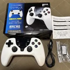 ワイヤレスゲームパッド MACRO PS4用/Windows用