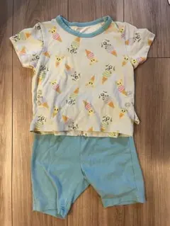 UNIQLO ベビーパジャマ 80サイズ ワンワン