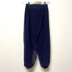 新品　NEUTRAL DESIGN イージーパンツ ウエストゴム 紺　L