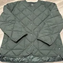 UNIQLO パフテックリラックスジャケット　カーキ　【XL】のサムネイル