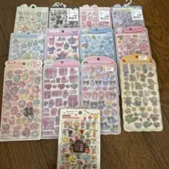 正規品　ボンボンドロップシール　うるちゅる　コットン　シール　ガーリー　ぴこぴこ