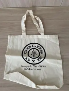 GOLD'S GYM 山口宇部店 3周年記念 トートバッグ