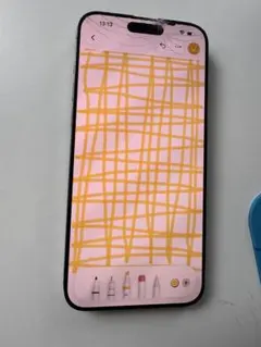 iPhone15ProMax 純正品取り外し 動作異常なし 割れあり