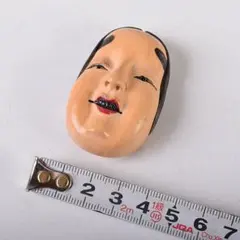 時代提げ物　木彫　面根付　能面　お面　若女　C　7750 時代提げ物 木彫 面根付 能面 お面 若女 C 7750 - メルカリ