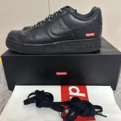 NIKE Supreme Air Force 1 ブラックのサムネイル