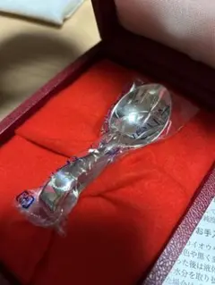 べビースプーン純銀950シルバースプーン ケース付き刻印有り