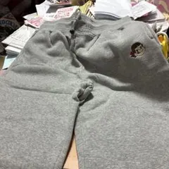 ペコちゃん スウェットパンツ グレー