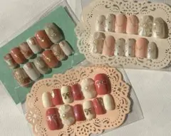 ネイルチップ3点セット