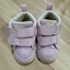 ASICS ベビーシューズ ピンク ハイカット