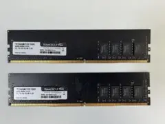 TeamGroup DDR4-2133 4GB × 2枚（8GB） PCメモリ