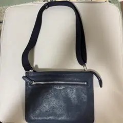 【美品】ブラックレーベル クレストブリッジ バッグ サコッシュ ネイビー