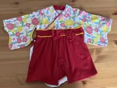 袴ロンパース 前開き 80サイズ