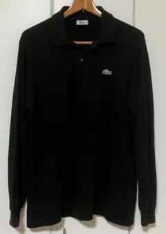 【サイズ4】LACOSTE 長袖ポロシャツ F5191 黒