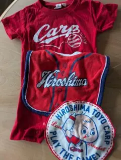 CARP カープ 広島東洋カープ ベビーグッズ　3点セットのサムネイル