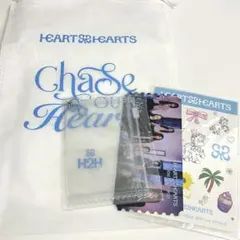 hearts2hearts ショーケース　グッズ　トレカケース　ステッカー