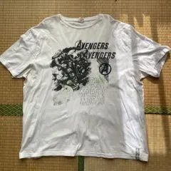 マーベル ヒーロー アイアンマン アベンジャーズ Tシャツ ホワイト