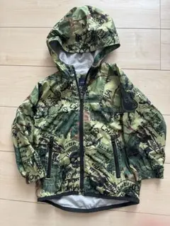Baby gap☆100サイズカモフラージュ スカルプリント ナイロンジャケット