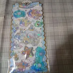 キラキラウォーターinシール シナモロール　ボンボンドロップシール