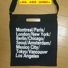 ▽新品♬即購入OK♫人気のアルファベットトート（ブラック) ♫2004