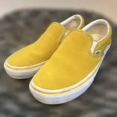 VANS スリッポン イエロー スエード
