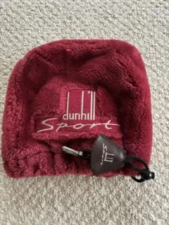 dunhill Sport 赤 フリース ヘッドカバー