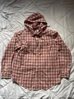 名作 80s HAI チェックシャツ フード付き ISSEY MIYAKE