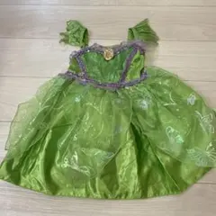ティンカーベル　ドレス　コスプレ　100