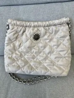 【EVRIS】フェイクスウェードキルティングショルダーBAGのサムネイル